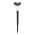 Aigostar - Lampada solare a LED/2V 6500K IP44 40 mAh nera