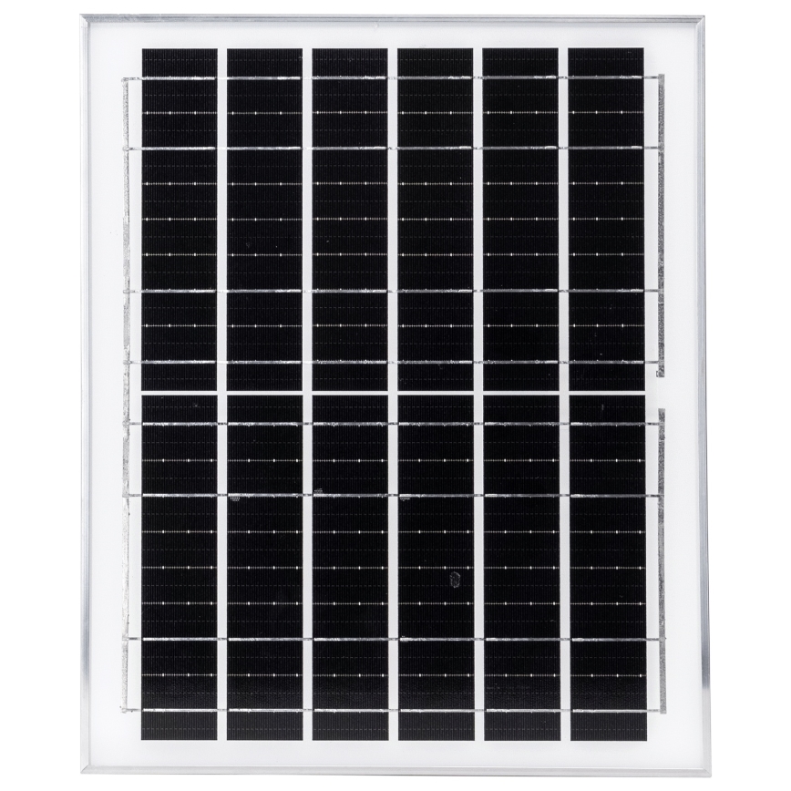 Aigostar - Lampada solare a LED con sensore 2xLED/70W/12V 12000 mAh 6500K IP65 Ø 23,5 cm + telecomando