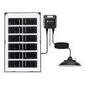 Aigostar - Lampada solare a LED 35W/12V 3000 mAh 6500K IP65 Ø 15 cm + telecomando