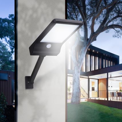 Aigostar - Lampada solare a LED dimmerabile con sensore LED/2,3W/5,5V IP65 + telecomando