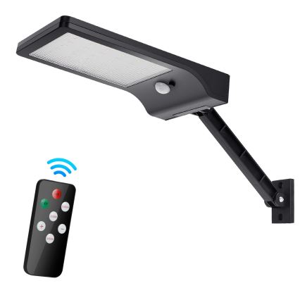 Aigostar - Lampada solare a LED dimmerabile con sensore LED/2,3W/5,5V IP65 + telecomando