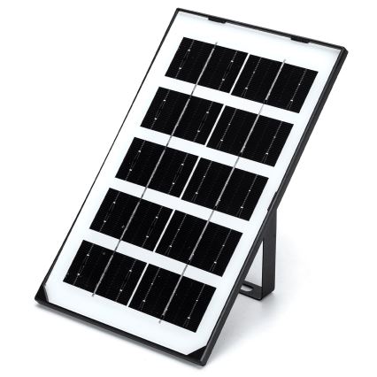 Aigostar - Lampada solare a LED/35W/12V 3000 mAh 6500K IP65 diam. 16,8 cm + telecomando