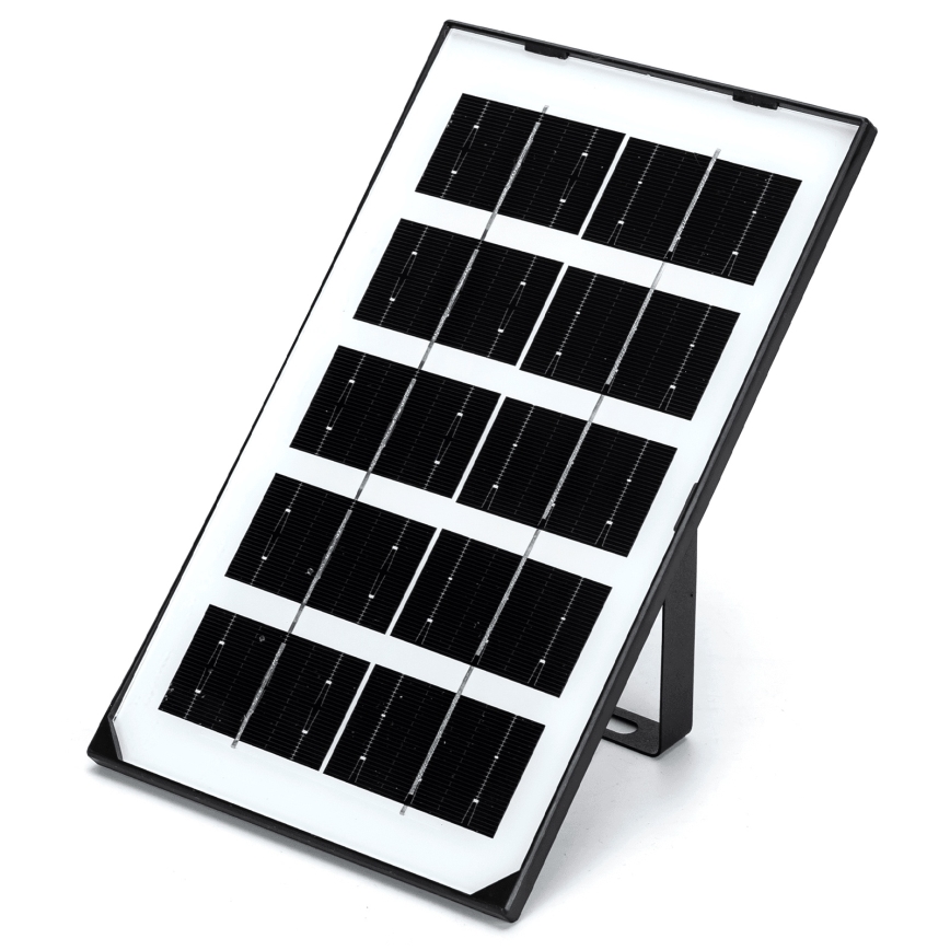 Aigostar - Lampada solare a LED/35W/12V 3000 mAh 6500K IP65 diam. 16,8 cm + telecomando
