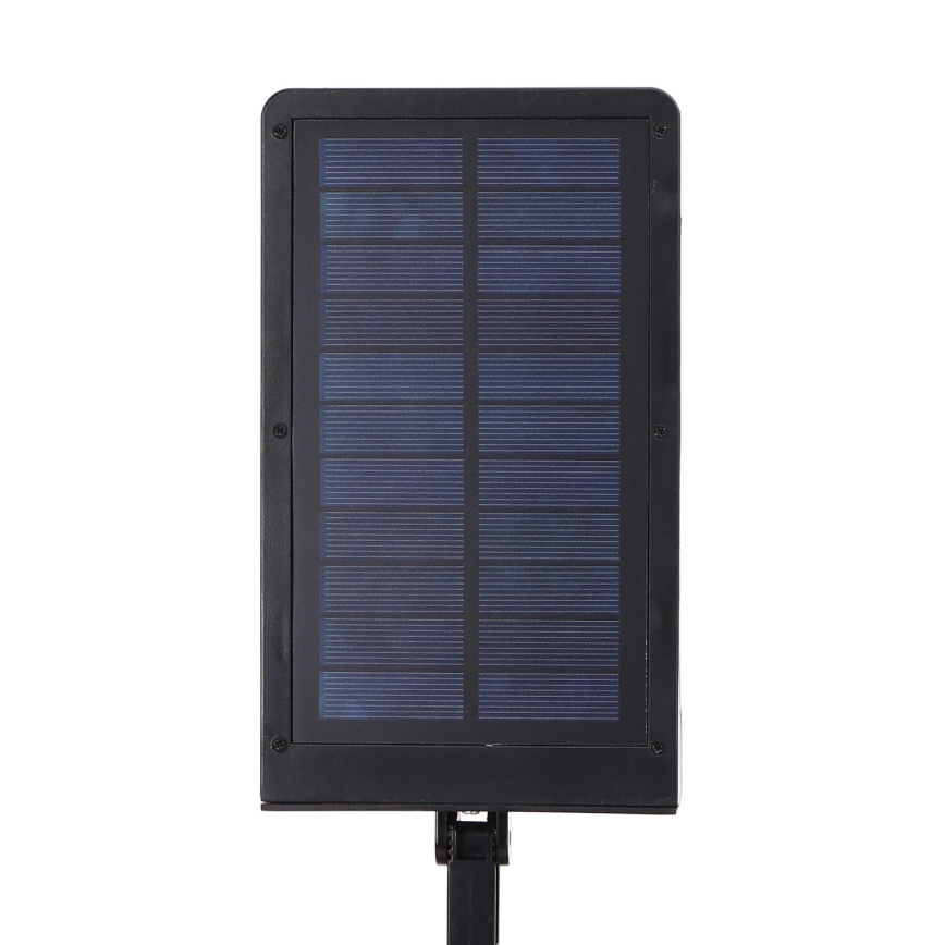 Aigostar - Lampada stradale solare LED con sensore LED/3W/3,7V1800 mAh IP44 3000/4000/5000K + telecomando