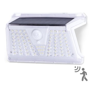 Aigostar - Lampada solare LED da esterno con sensore LED/2,4W/5V 1200 mAh IP65