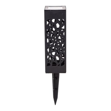 Aigostar - Lampada solare LED LED/0,006W/1,2V 28,5cm nero 100 mAh 6500K  IP44