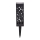 Aigostar - Lampada solare LED LED/0,006W/1,2V 28,5cm nero 100 mAh 6500K  IP44