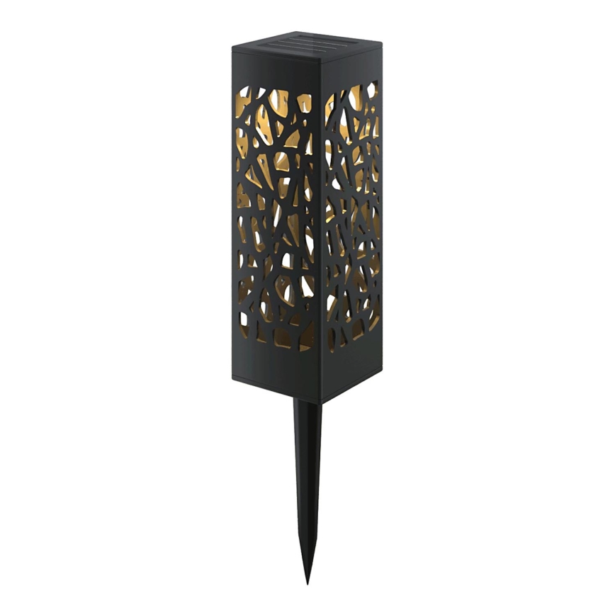 Aigostar - Lampada solare LED LED/0,006W/1,2V 28,5cm nero 2700K IP44