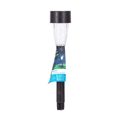 Aigostar - Lampada solare LED LED/0,006W/1,2V 40 mAh 29,7 cm nero 6500K IP44