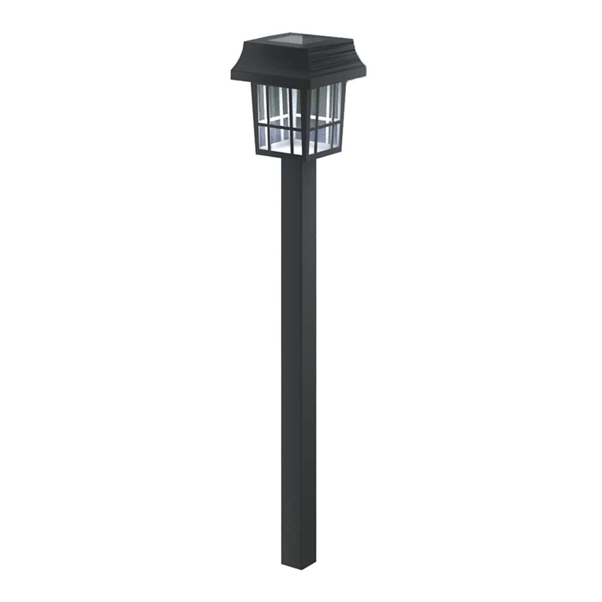 Aigostar - Lampada solare LED LED/0,006W/1,2V 32 cm 40 mAh nero 6500K IP44
