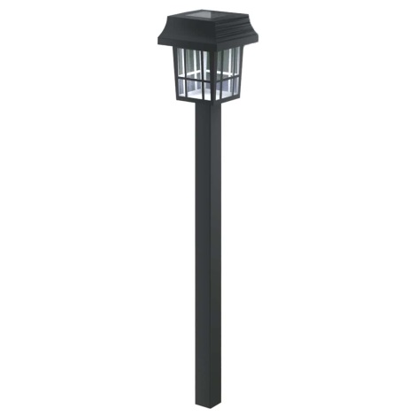 Aigostar - Lampada solare LED LED/0,006W/1,2V 32 cm nero 6500K IP44