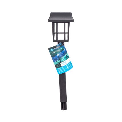 Aigostar - Lampada solare LED LED/0,006W/1,2V 32 cm 40 mAh nero 6500K IP44