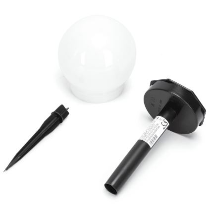 Aigostar - Lampada solare LED LED/0,006W/1,2V 33cm nero 6500K IP44