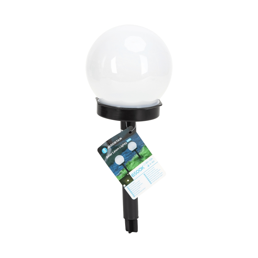 Aigostar - Lampada solare LED LED/0,006W/1,2V 33cm nero 6500K IP44