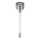 Aigostar - Lampada solare LED LED/0,006W/1,2V 36,7cm cromo opaco 6500K IP44
