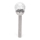 Aigostar - Lampada solare LED LED/0,006W/1,2V 37,8cm cromo opaco 6500K IP44