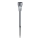 Aigostar - Lampada solare LED LED/0,006W/1,2V 40 mAh 29,7 cm cromo opaco 6500K IP44