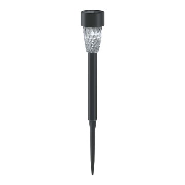 Aigostar - Lampada solare LED LED/0,006W/1,2V 40 mAh 29,7 cm nero 6500K IP44
