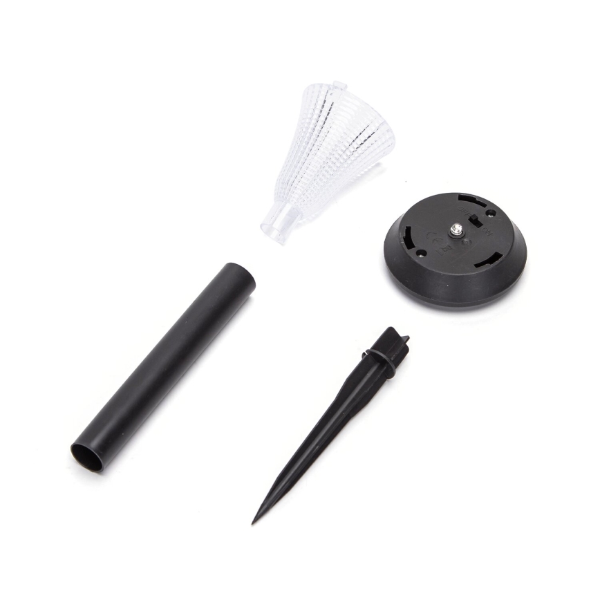 Aigostar - Lampada solare LED LED/0,006W/1,2V 40mAh 6500K IP44 30,5 cm