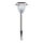 Aigostar - Lampada solare LED LED/0,08W/2V 30,4 cm 200 mAh 6500K IP44 cromo opaco