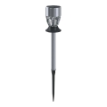 Aigostar - Lampada solare LED RGB LED/0,006W/1,2V 35,5 cm 100 mAh cromo opaco IP44