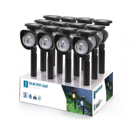 Aigostar - Lampada solare LED RGB LED/400mAh IP44