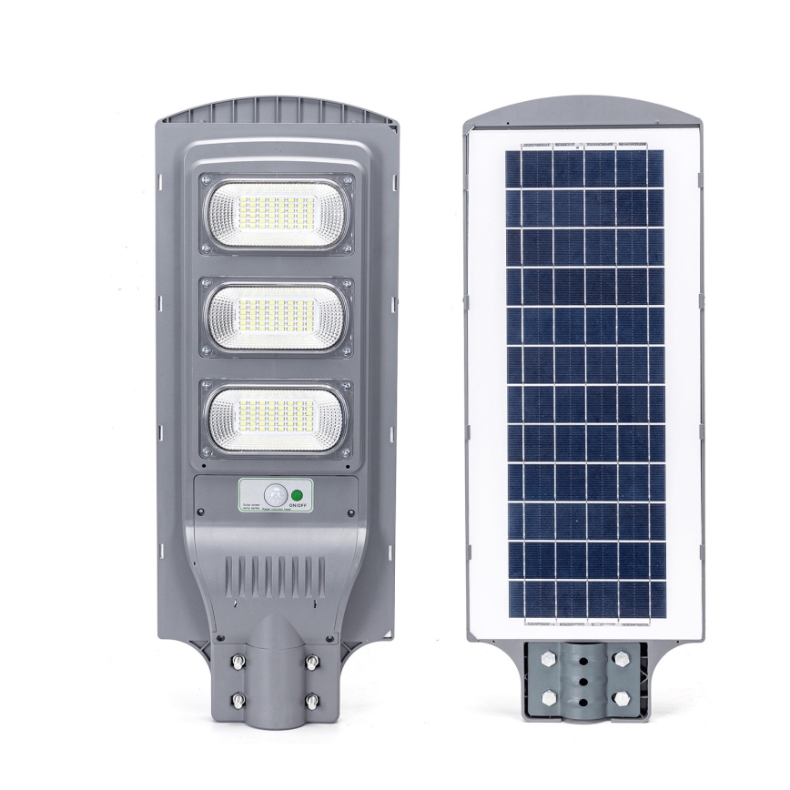 Aigostar - Lampione solare a LED con sensore di movimento e crepuscolare LED/150W/3,2V 15000mAh IP65 6500K + telecomando