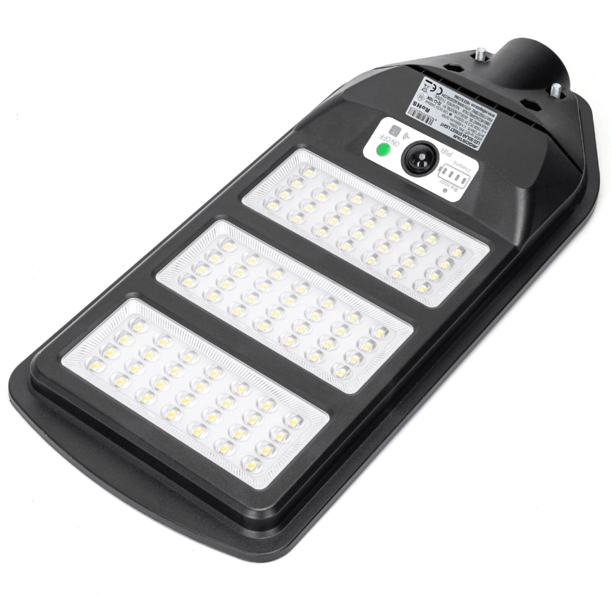 Aigostar - Lampada stradale solare LED con sensore LED/150W/3,2V 8000mAh IP65 6500K + telecomando