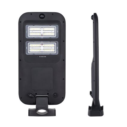 Aigostar - Lampada stradale solare LED con sensore LED/180W/4V 7500mAh IP65 + telecomando