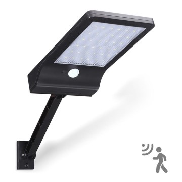 Aigostar - Lampada stradale solare LED con sensore LED/2,3W/5,5V 1800 mAh IP65