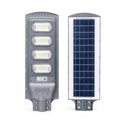 Aigostar - Lampada stradale solare LED con sensore LED/200W/3,2V IP65 6500K + telecomando