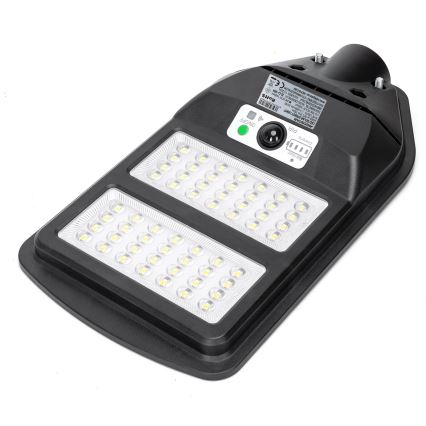 Aigostar - Lampada stradale solare LED con sensore LED/70W/3,2V 4000mAh IP65 6500K + telecomando