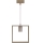 Aigostar - Lampadario a sospensione 1xE27/60W/230V beige