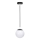 Aigostar - Lampadario LED RGBW dimmerabile sospeso su cavo MESH LED/8W/230V 2700-6500K bianco + telecomando Ø 15 cm