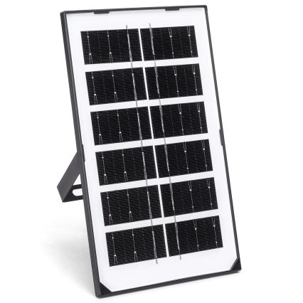 Aigostar - Lampada solare a LED/35W/12V 3000 mAh 6500K IP65 Ø 10 cm + telecomando