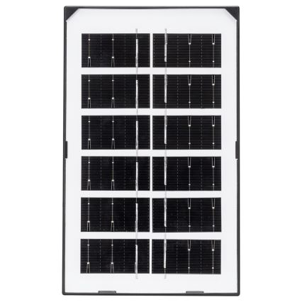 Aigostar - Lampada solare a LED 35W/12V 3000 mAh 6500K IP65 Ø 15 cm + telecomando