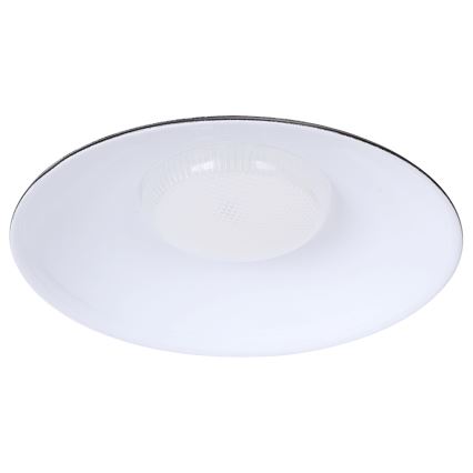 Aigostar - Lampada solare LED con sensore 2xLED/35W/12V 6000 mAh 6500K IP65 diam. 15 cm + telecomando