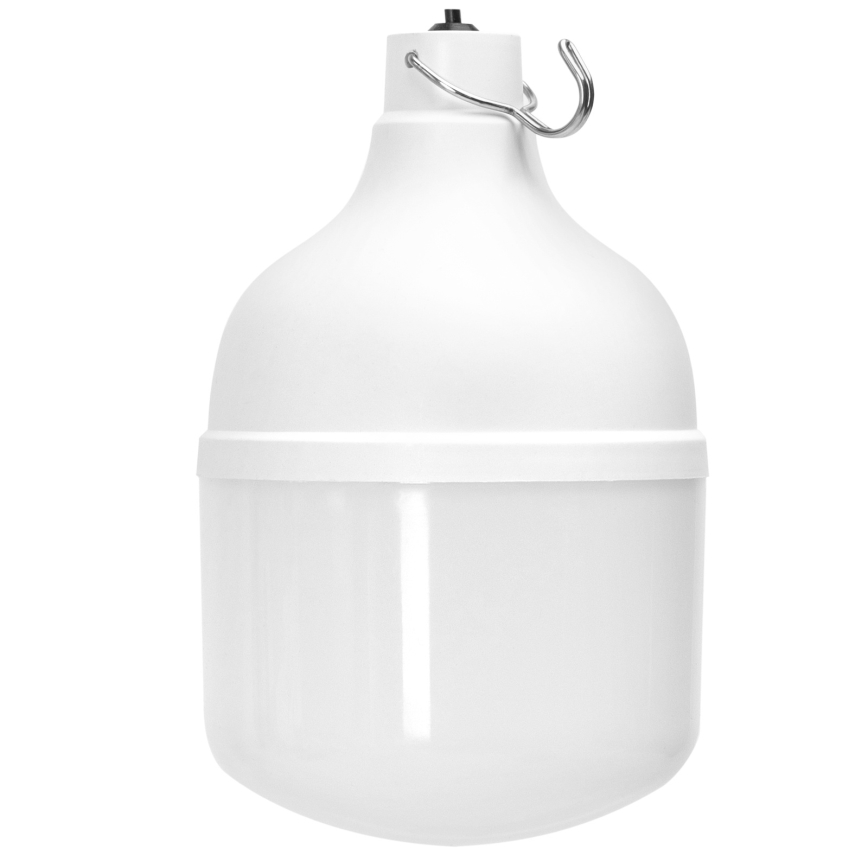 Aigostar - Lampadario solare LED LED/35W/12V 3000 mAh 6500K diametro 10 cm + telecomando