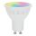 Aigostar - Lampadina LED RGBW dimmerabile GU10/4,8W/230V 3000K + telecomando