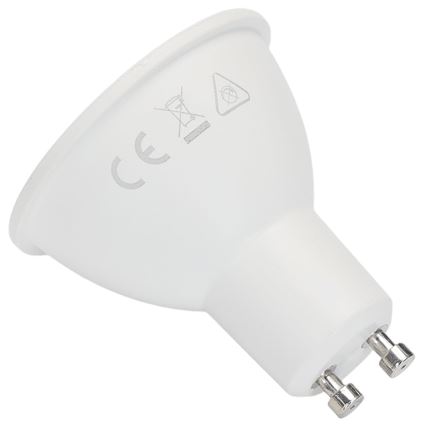 Aigostar - Lampadina LED RGBW dimmerabile GU10/4,8W/230V 3000K + telecomando