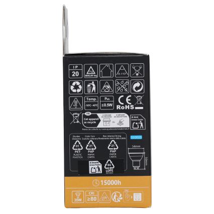 Aigostar - Lampadina LED RGBW dimmerabile GU10/4,8W/230V 3000K + telecomando