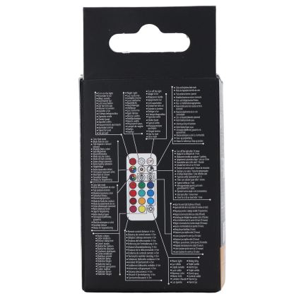 Aigostar - Lampadina LED RGBW dimmerabile GU10/4,8W/230V 3000K + telecomando