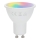 Aigostar - Lampadina LED RGBW dimmerabile GU10/4,8W/230V 3000K + telecomando