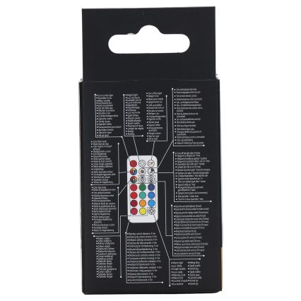 Aigostar - Lampadina LED RGBW dimmerabile GU10/6W/230V 3000K + telecomando