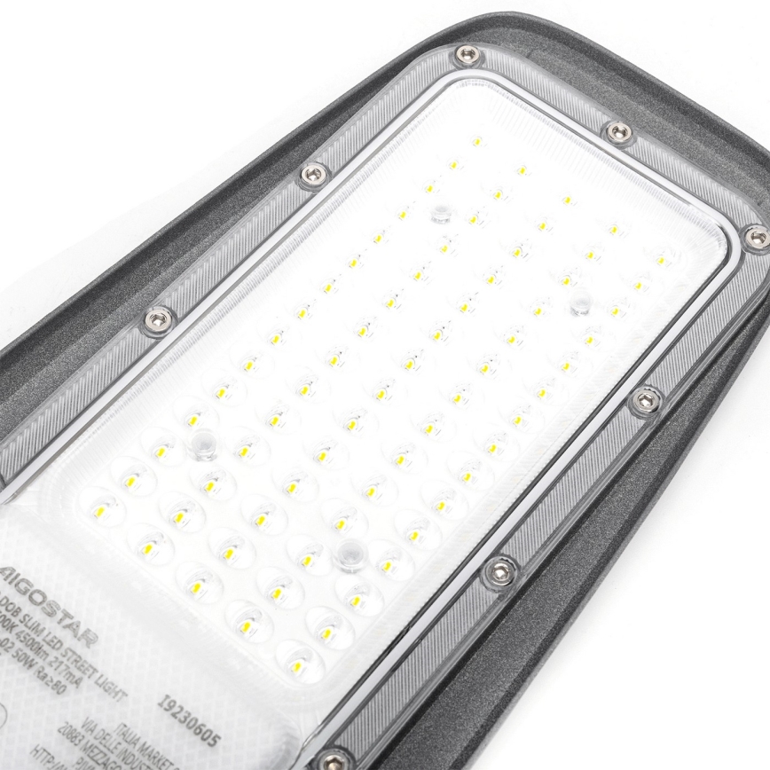 Aigostar - Lampione stradale LED SLIM 50W/230V 6500K IP65