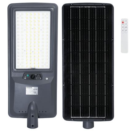 Aigostar - Lampione solare LED con sensore LED/300W/3,2V 3000/4000/6500K 3600mAh + telecomando