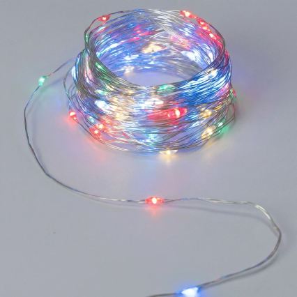 Aigostar - LED Catena luminosa natalizia 20xLED/2xCR2032 2m multicolore