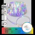 Aigostar - LED Catena luminosa natalizia da esterno 100xLED/8 funzioni 3xAA 10,3m IP44 multicolore