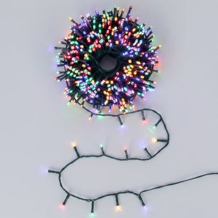 Aigostar - LED Catena luminosa natalizia per esterni 2000xLED/8 funzioni 103m IP44 multicolore