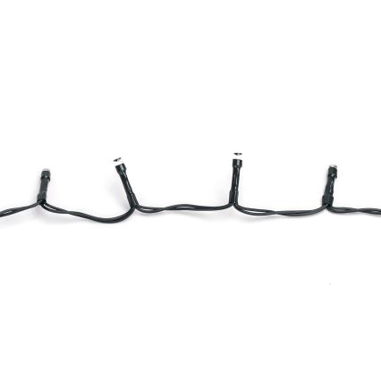 Aigostar -LED catena luminosa per esterni 200xLED/8 funzioni 3xAA 10,3m IP44 multicolore